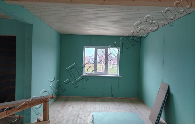 4 Каркасный дом Д-3, 9х8,5 м, 67,5 М²,  Мурманская область, село Ловозеро (13)